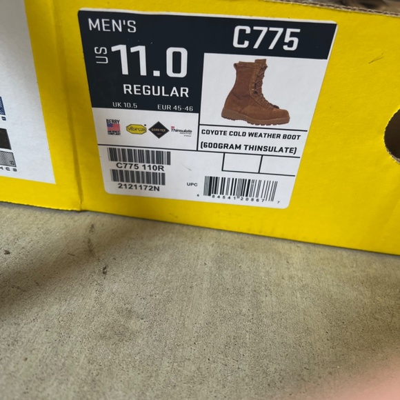 Belleville C775 new never worn